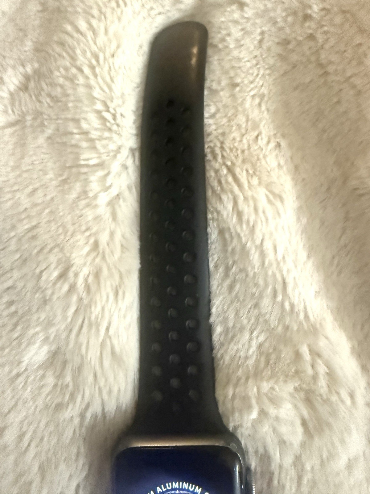 Apple Watch Series 3 42mm GPS + Cellular Aluminum Case Black Sport Band A1861