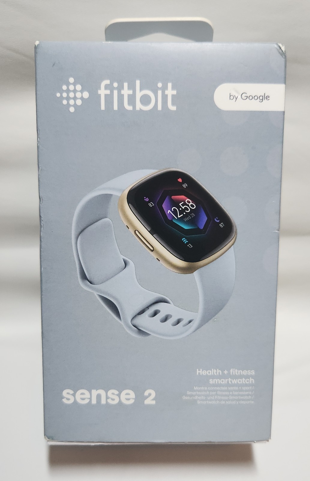 Fitbit Sense 2 Advanced Health and Fitness Smartwatch, Pale Gold, FB521GLBM-US