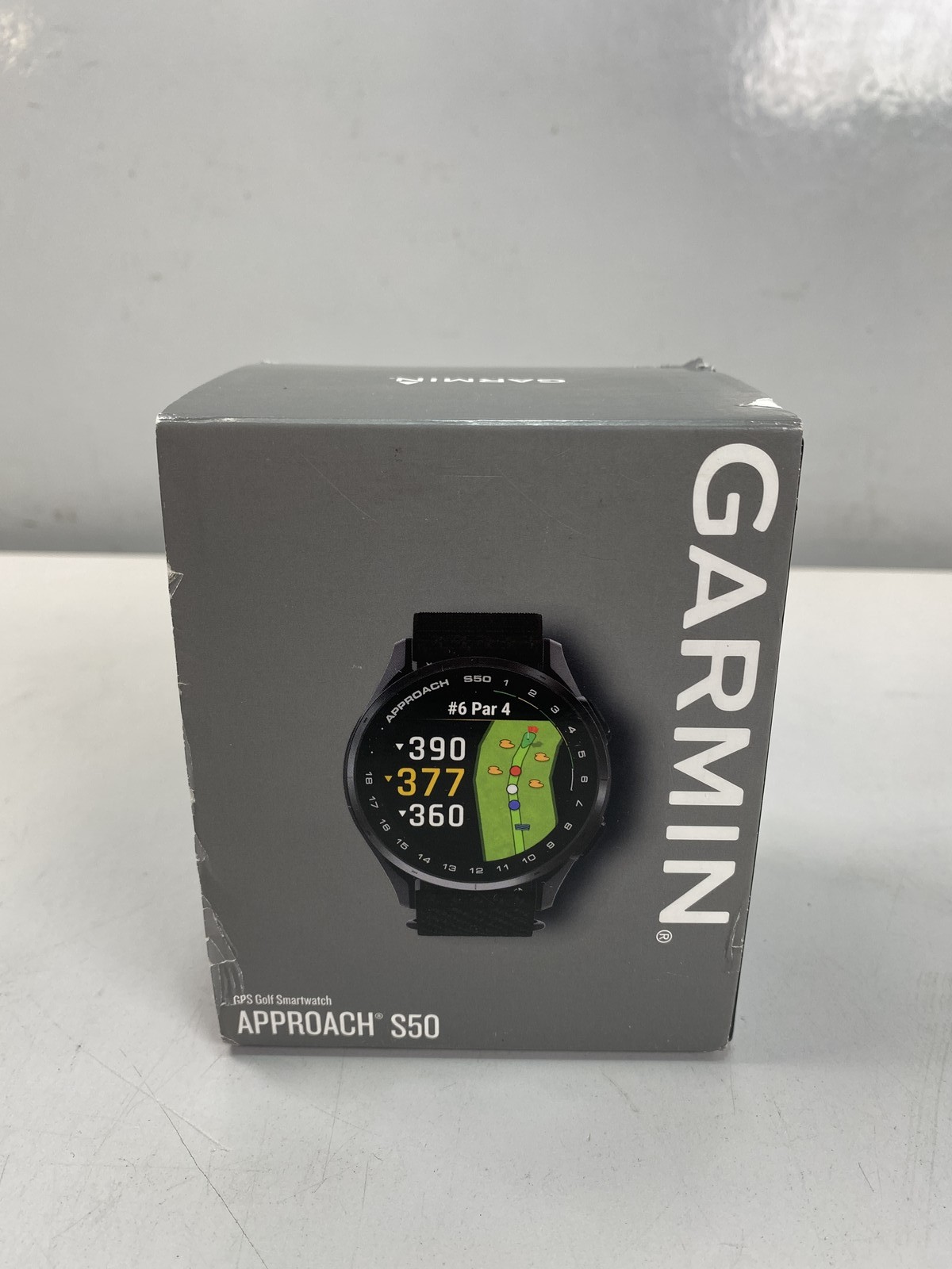Garmin – Approach S50 GPS Golf Smartwatch 43mm Aluminum/Black