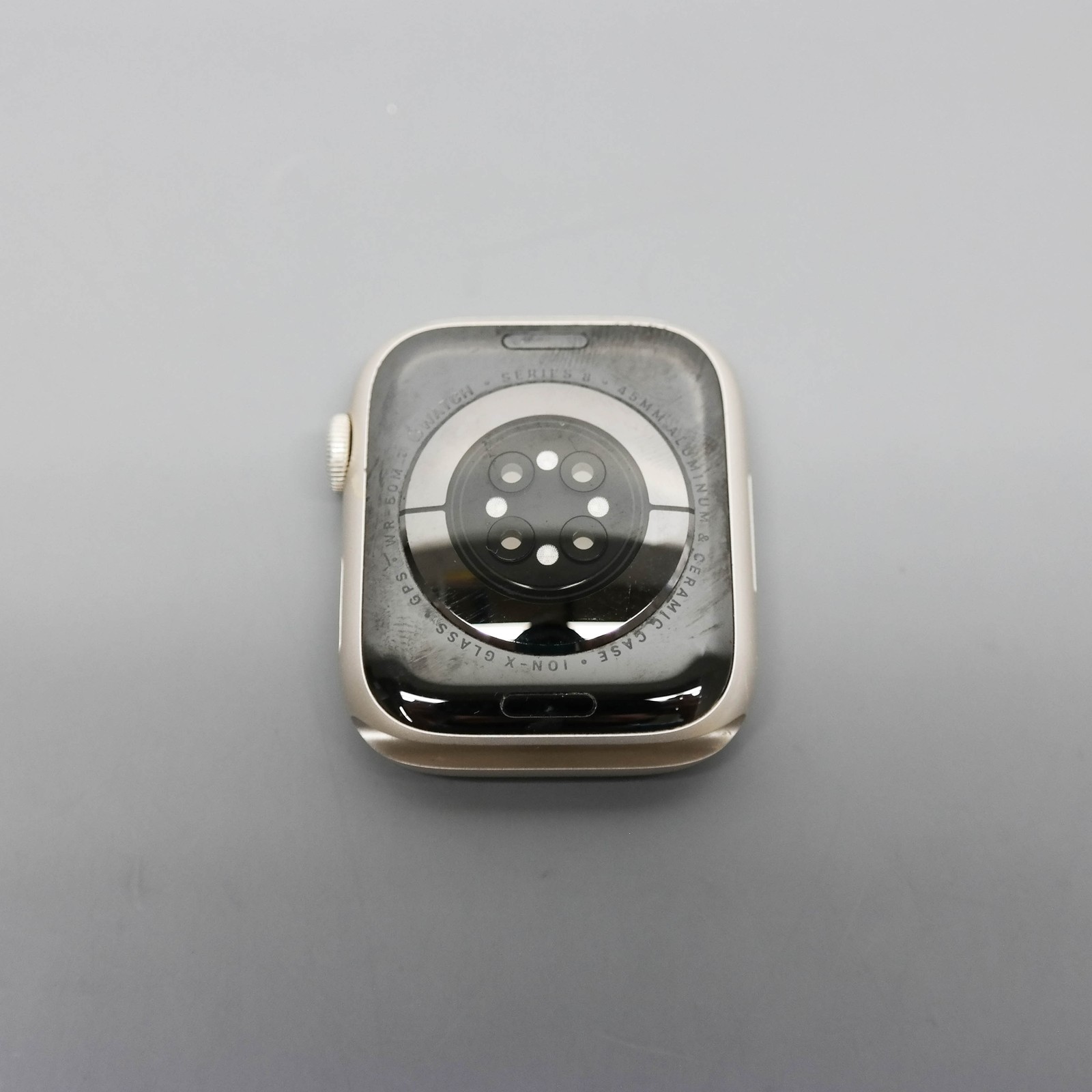 Apple Watch Series 8 (GPS) 45 mm Aluminum Starlight MNUQ3LL/A NO BAND