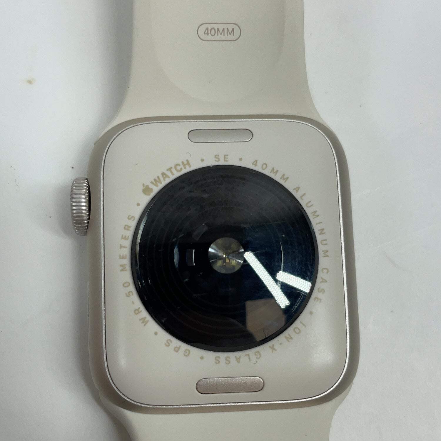 Unlocked Apple Watch SE 3 40MM Starlight Aluminum Starlight Sport Band MEH54LW/A