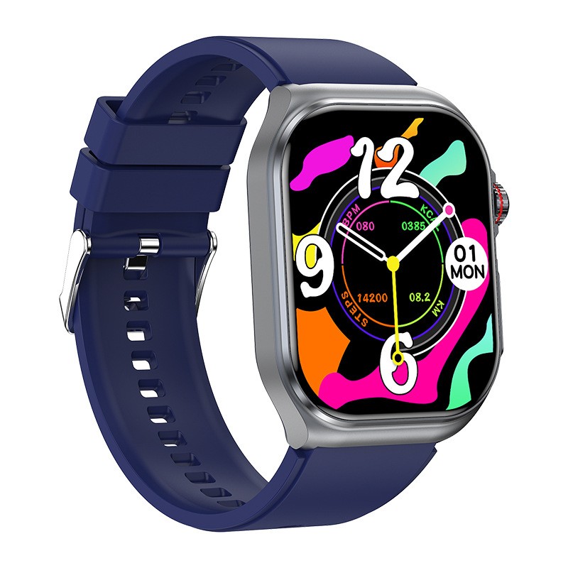 ET585 Smart Watch 2.04″ AMOLED Bluetooth Call ECG Heart Rate SpO2 Sleep Monitor