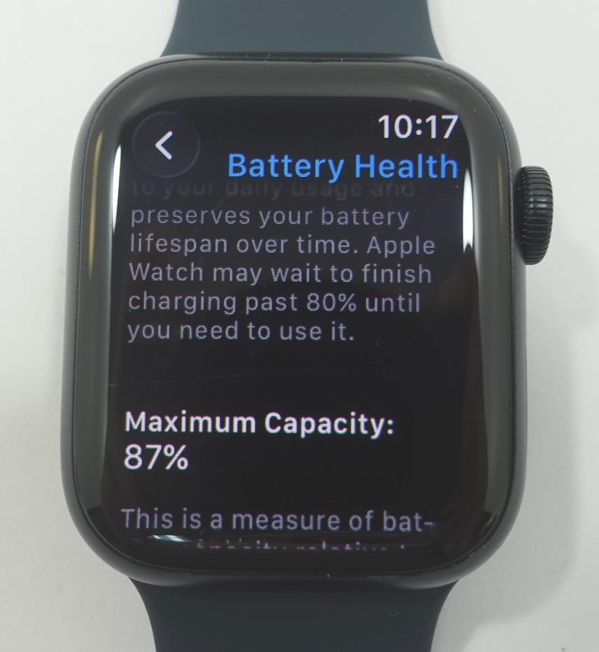 APPLE Watch Series 8 GPS LTE – 41MM Aluminum Case A2772 – Black