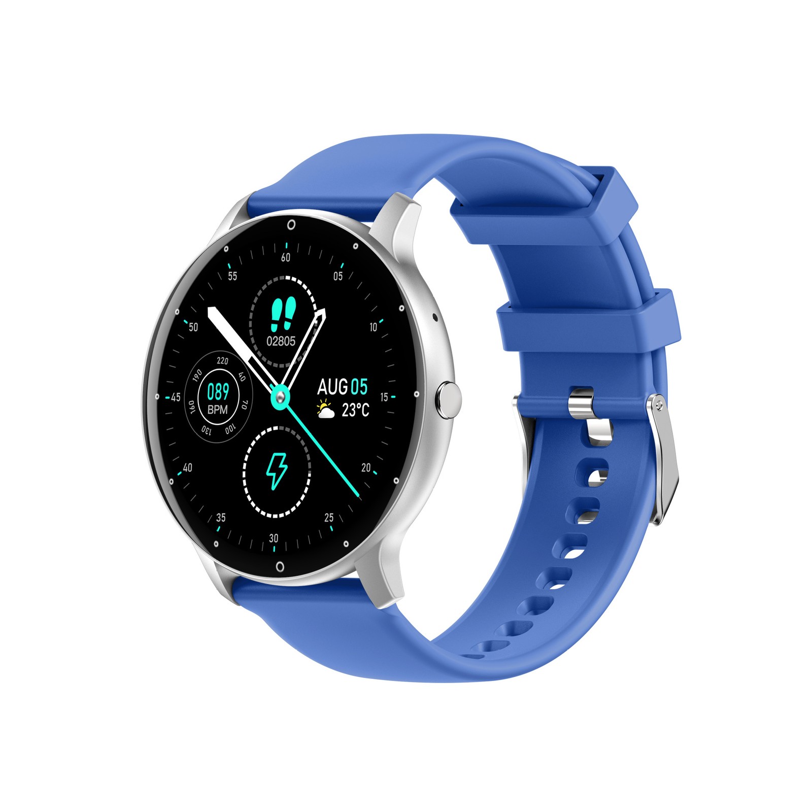 1.28inch ZL02D smartwatch waterproof AI voice heart rate health monitoring watch