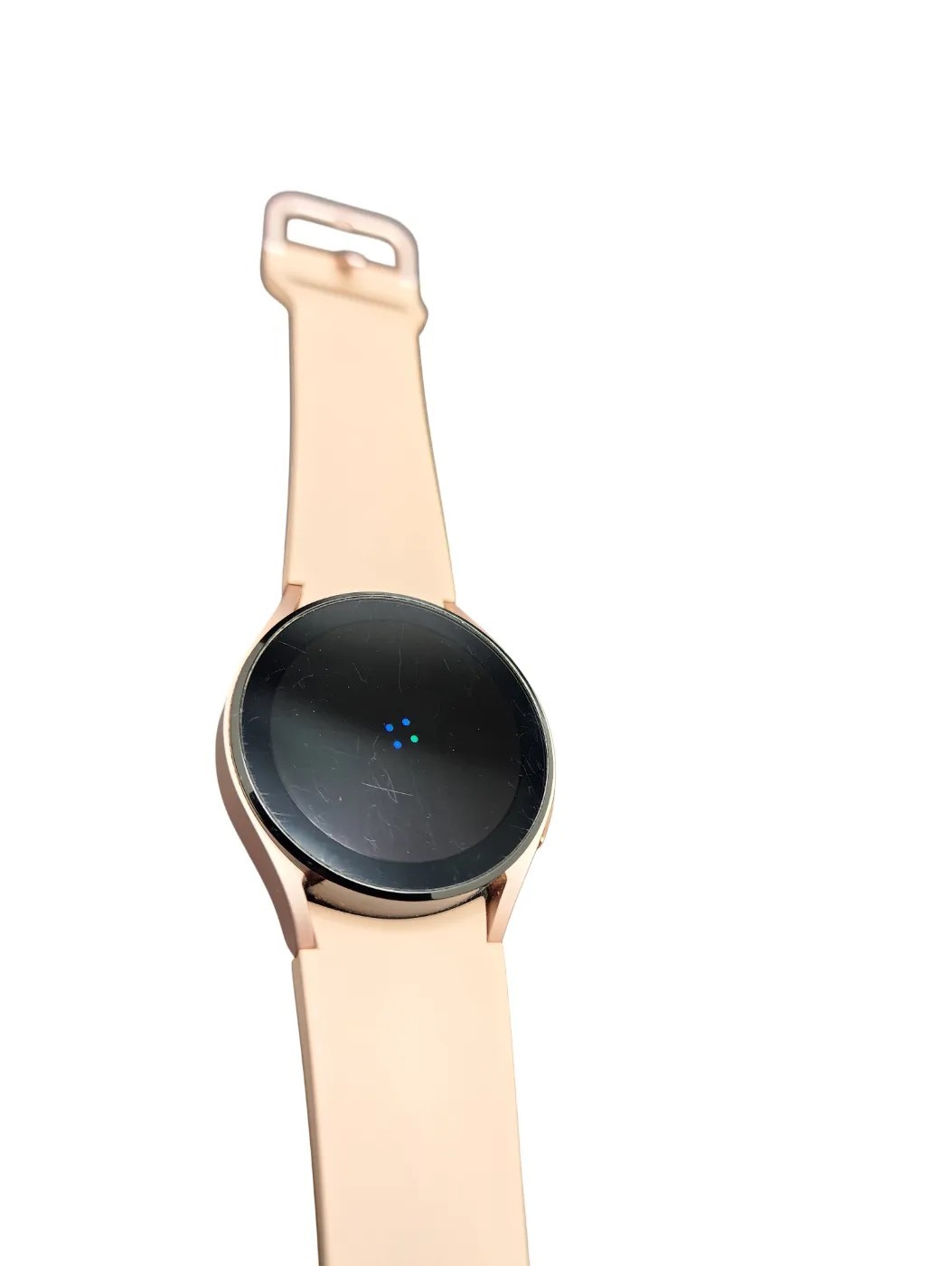 Samsung Galaxy Watch4 SM-R860 40mm Aluminum Case Sport Band Rose Gold Pink S/M