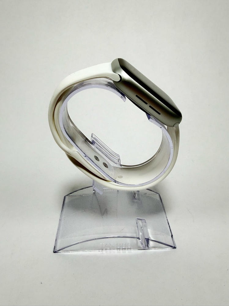 Apple Watch SE 2nd Gen 44mm GPS Silver Aluminum White Band