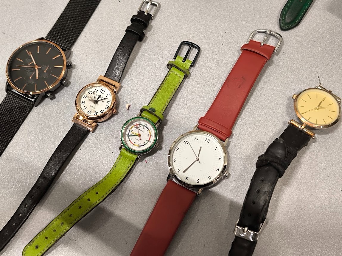 Lot of 10 Various Models Watches – Not Tested