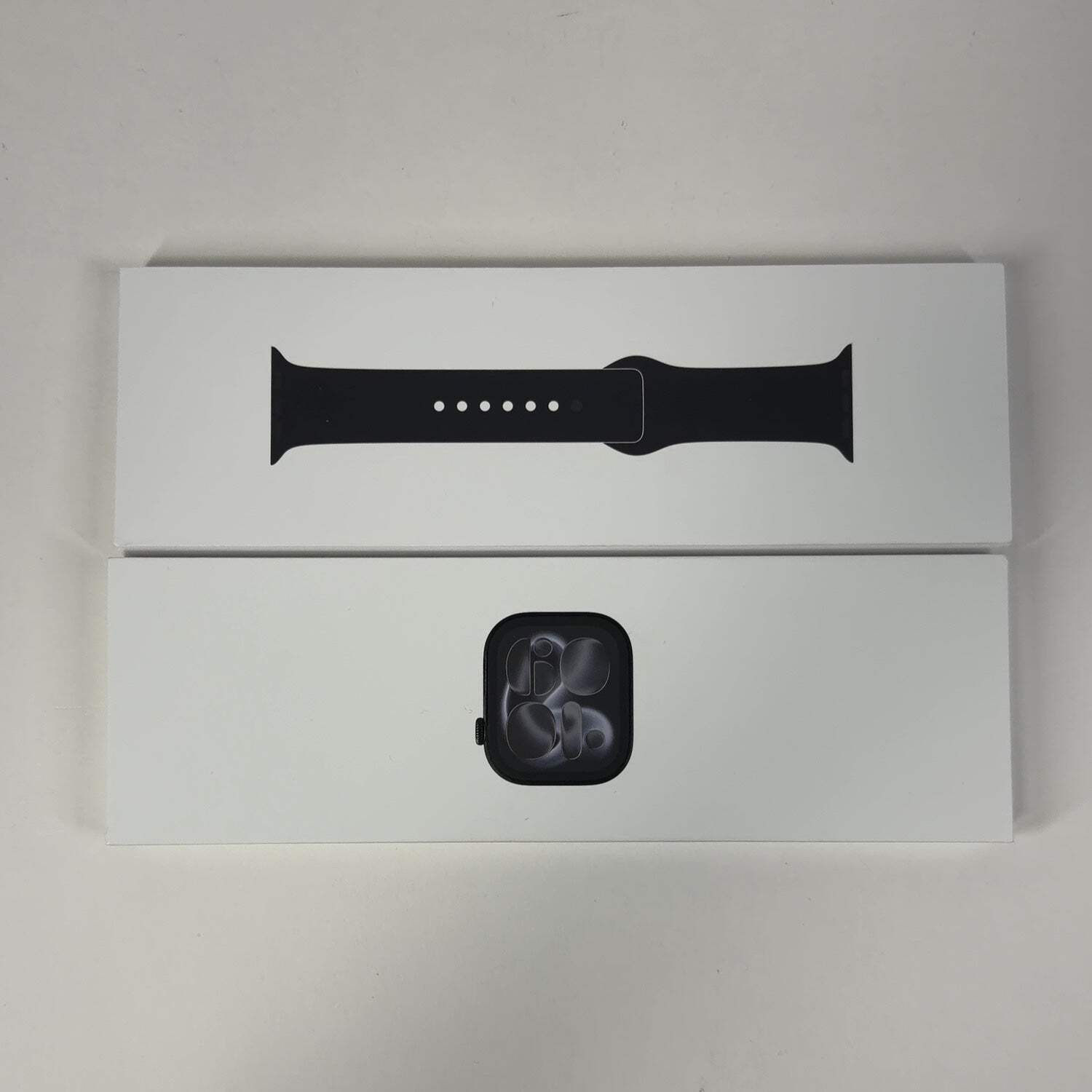 GPS Only Apple Watch Series 11 46MM Black Aluminum Black Sport Band MEUX4LW/A