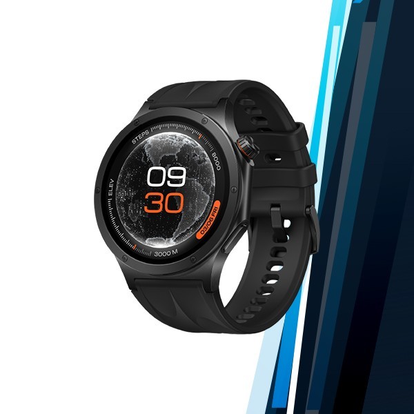 OPPO Watch X3 Android iOS Smartwatch (OBSIDIAN BLACK/2GB+32GB/AMOLED/Bluetooth)