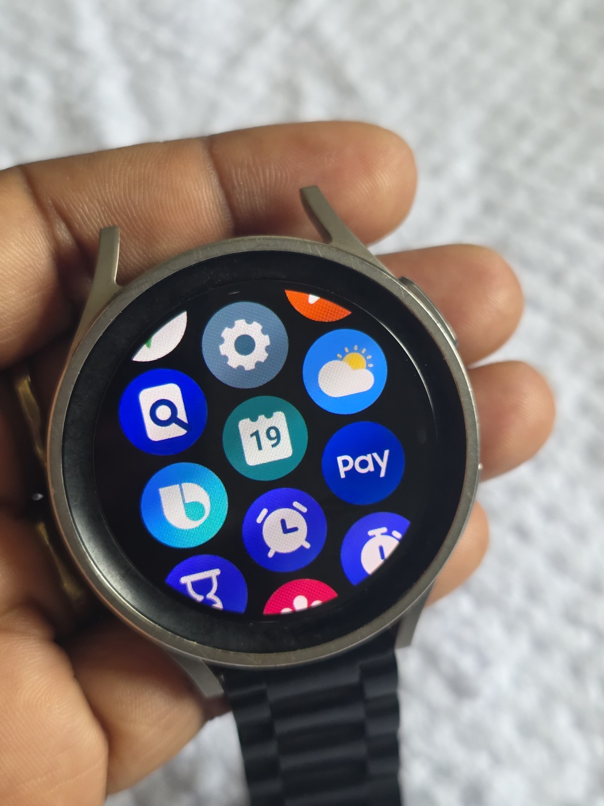 Samsung Galaxy Watch Pro 5 Smartwatch LTE 45mm GPS Band Damaged