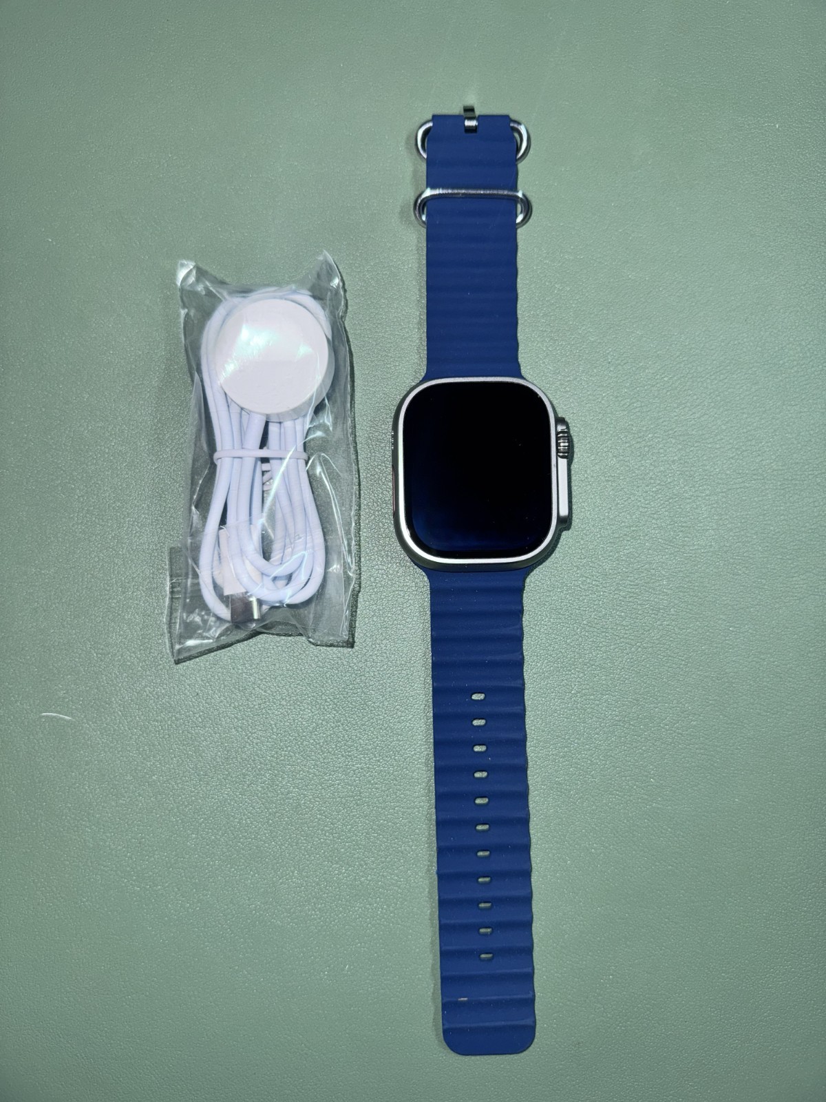 Apple Watch Ultra 2 49mm Titanium Case – GPS / CELL – with Blue Ocean Band
