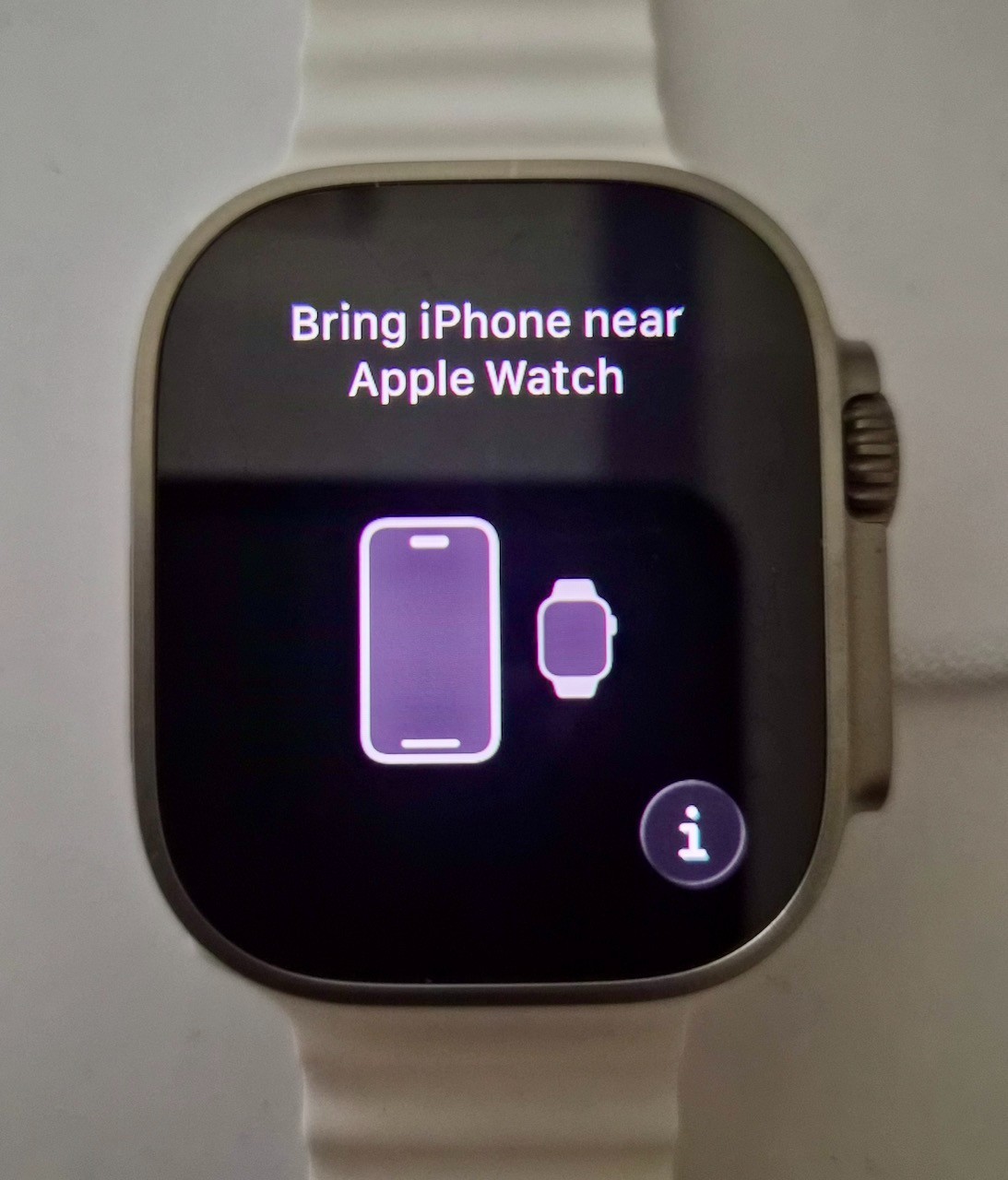 Apple Watch Ultra 2 (GPS + LTE) 49MM Titanium Case White Ocean Band – #4