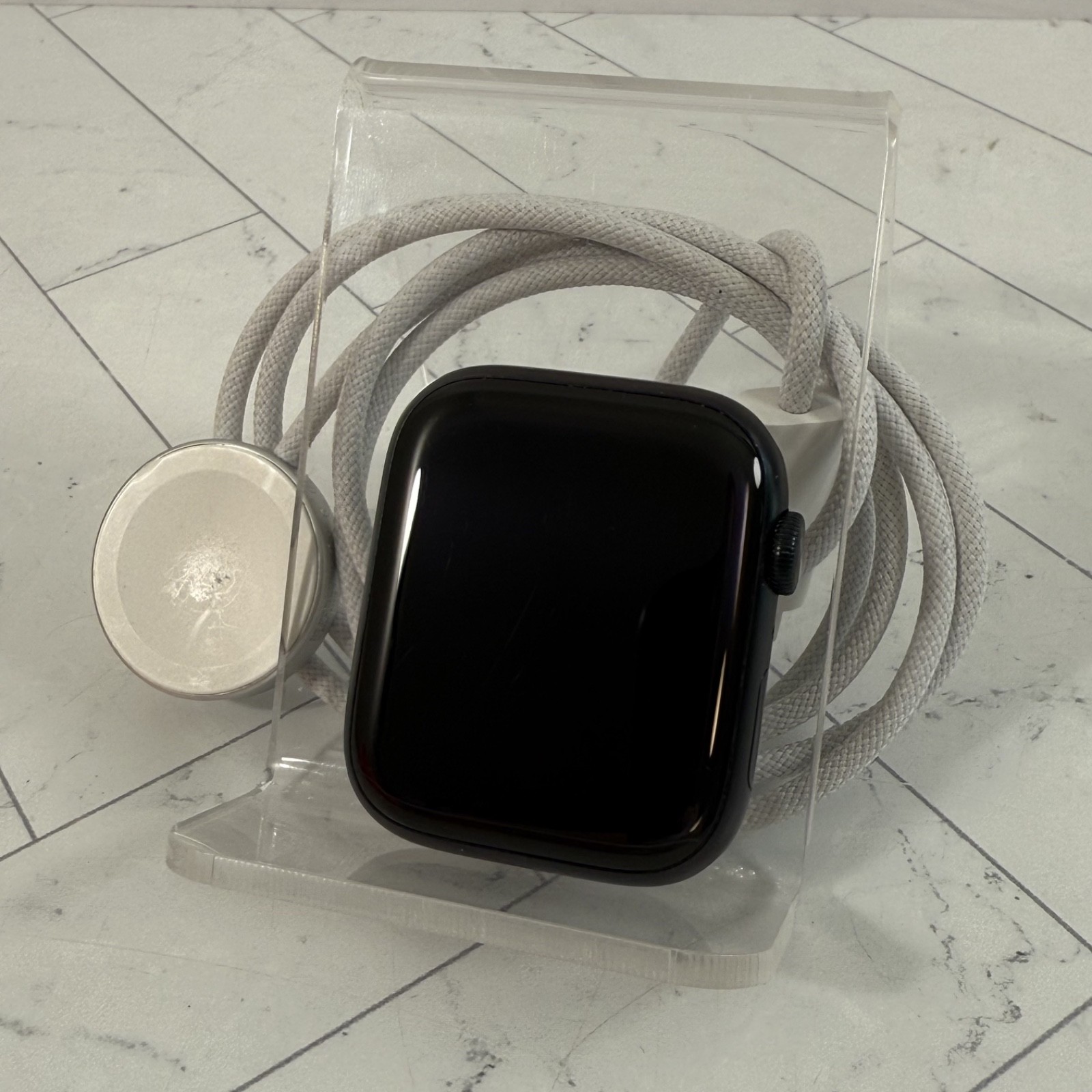 Apple Watch Series 9 45mm Midnight Aluminum GPS WiFi Smartwatch #H35