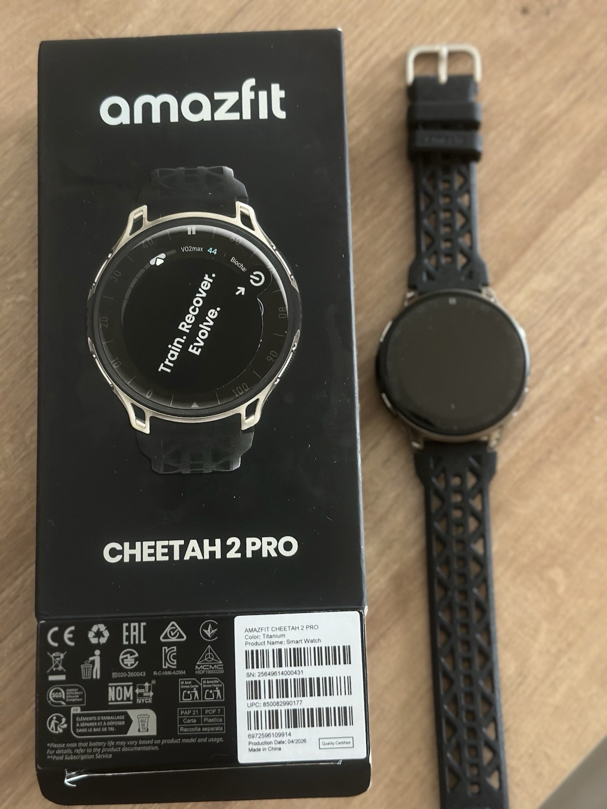 Amazfit Cheetah 2 Pro Running Watch – Fitness Training Watch