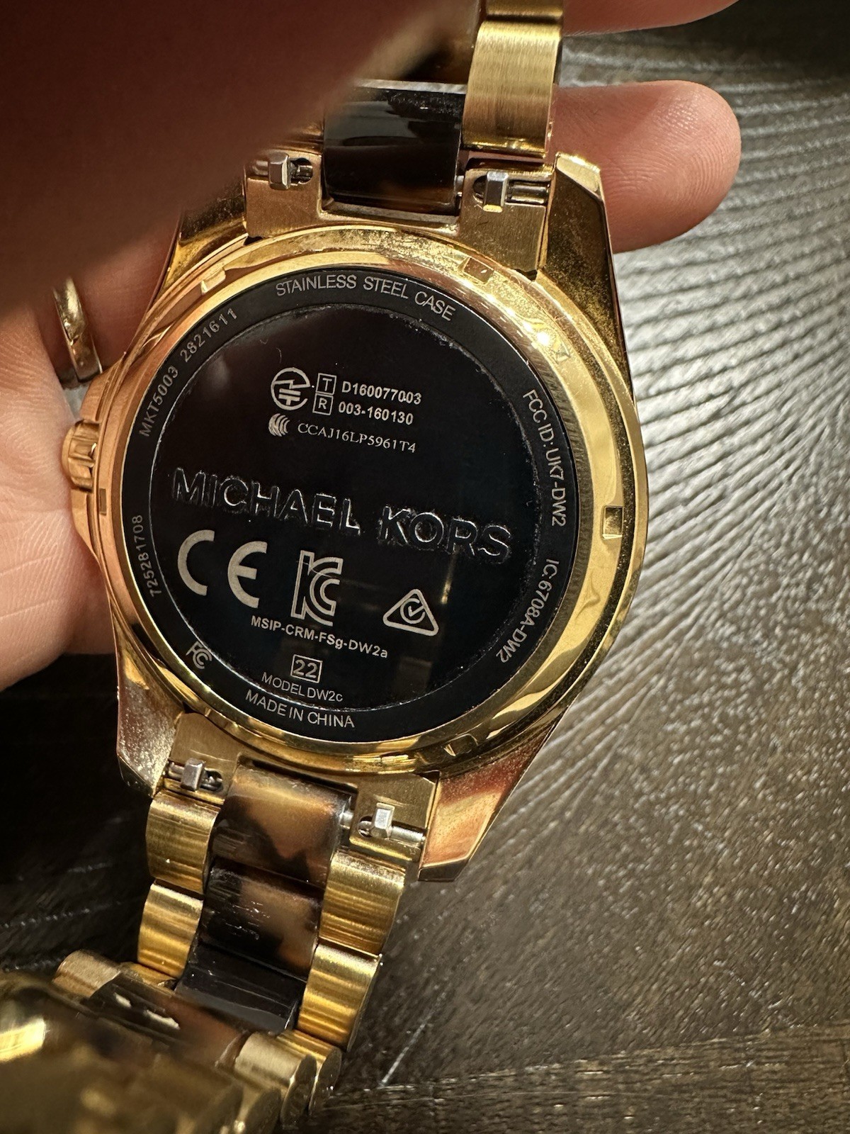 Michael Kors, Men’s MKT5003, Access SmartWatch (no Batteries) Android, Bluetooth