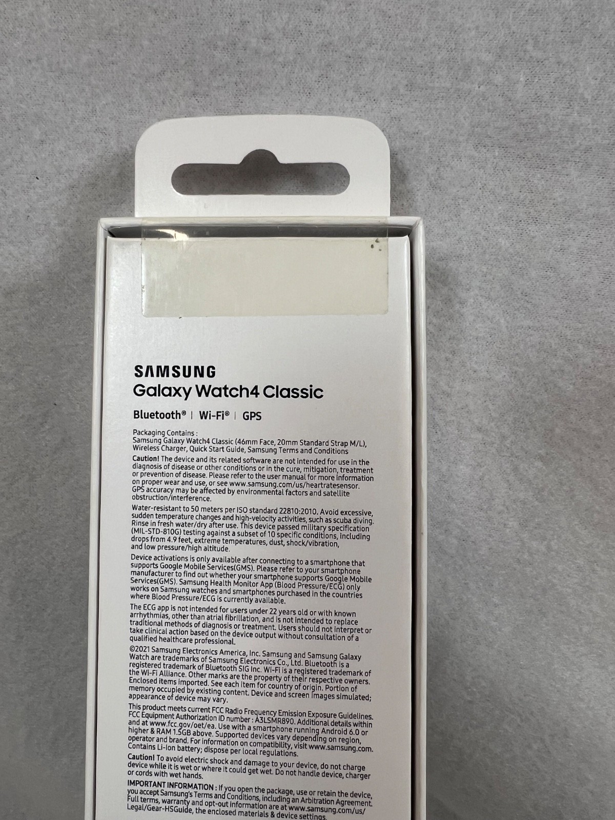 Samsung Galaxy Watch4 Classic SM-R880 42mm Stainless Steel Case with Ridge-Sport