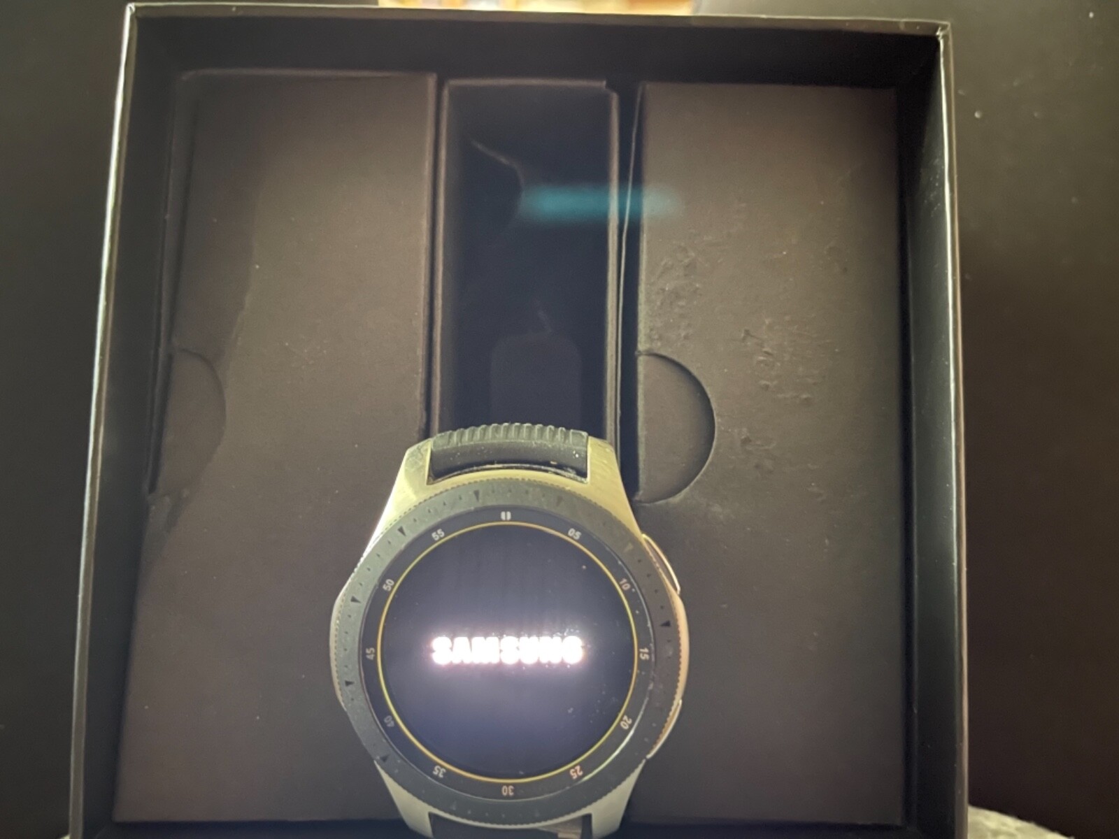 Samsung Galaxy Watch Sm-r800 46mm Silver Smartwatch Bluetooth WiFi