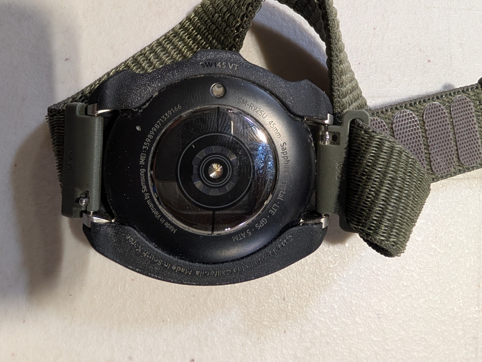 GPS Only Samsung Galaxy watch 5 pro Stainless Steel Smartwatch SM-R925U