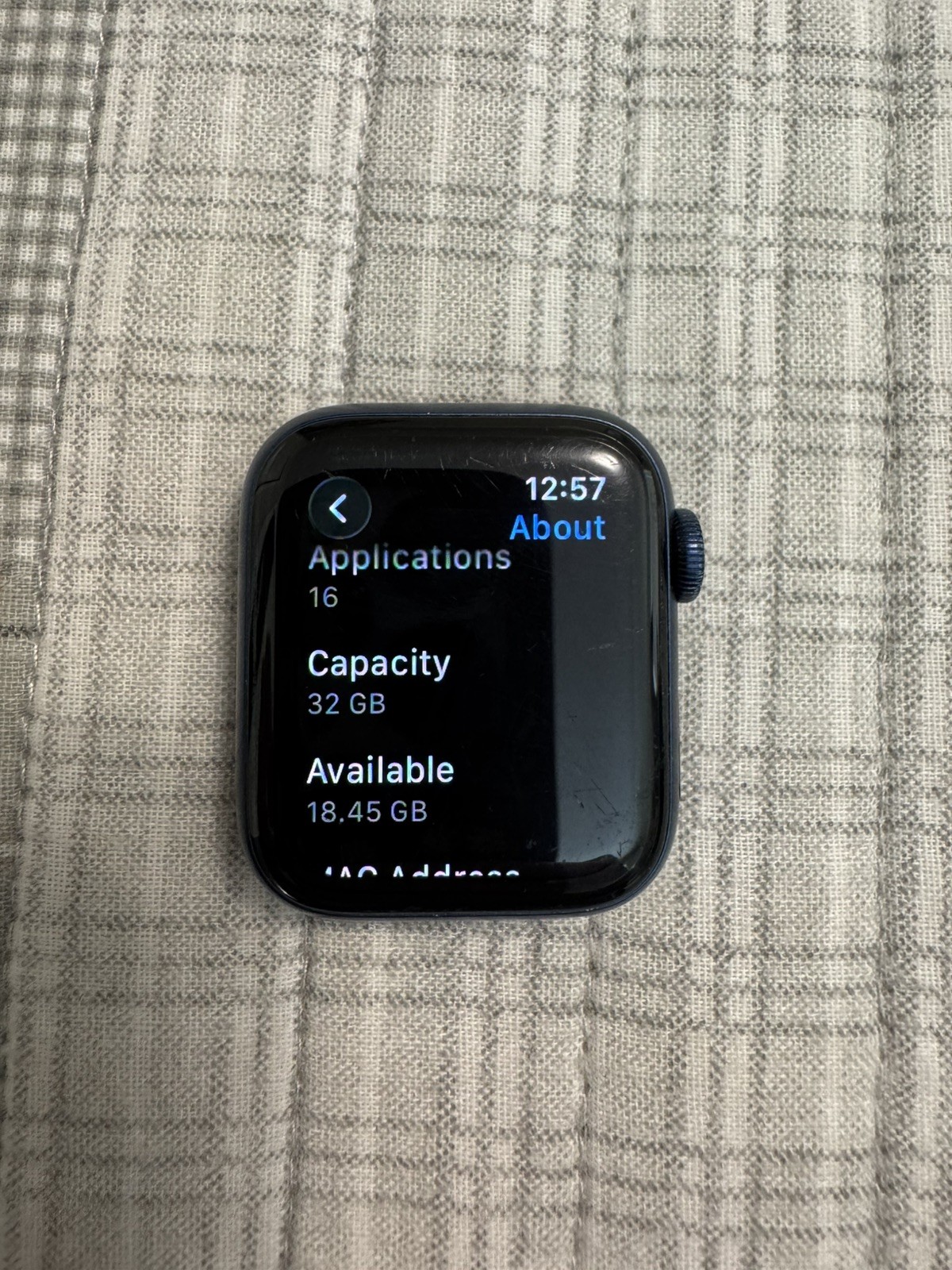 Apple Watch Series 6, Navy Blue, 40mm