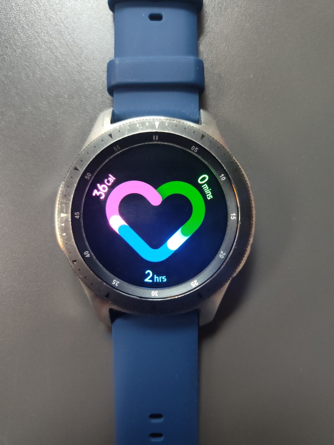 Samsung Galaxy Watch Sm-r800 46mm Silver Smartwatch Bluetooth WiFi