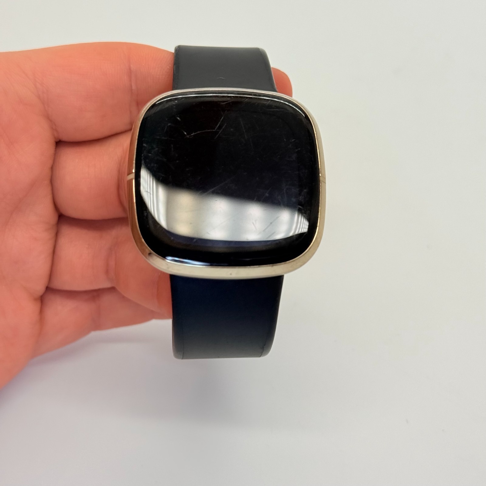 Fitbit Sense Advanced GPS Activity Tracker Smart Watch FB512 GOLD UNIT ONLY!