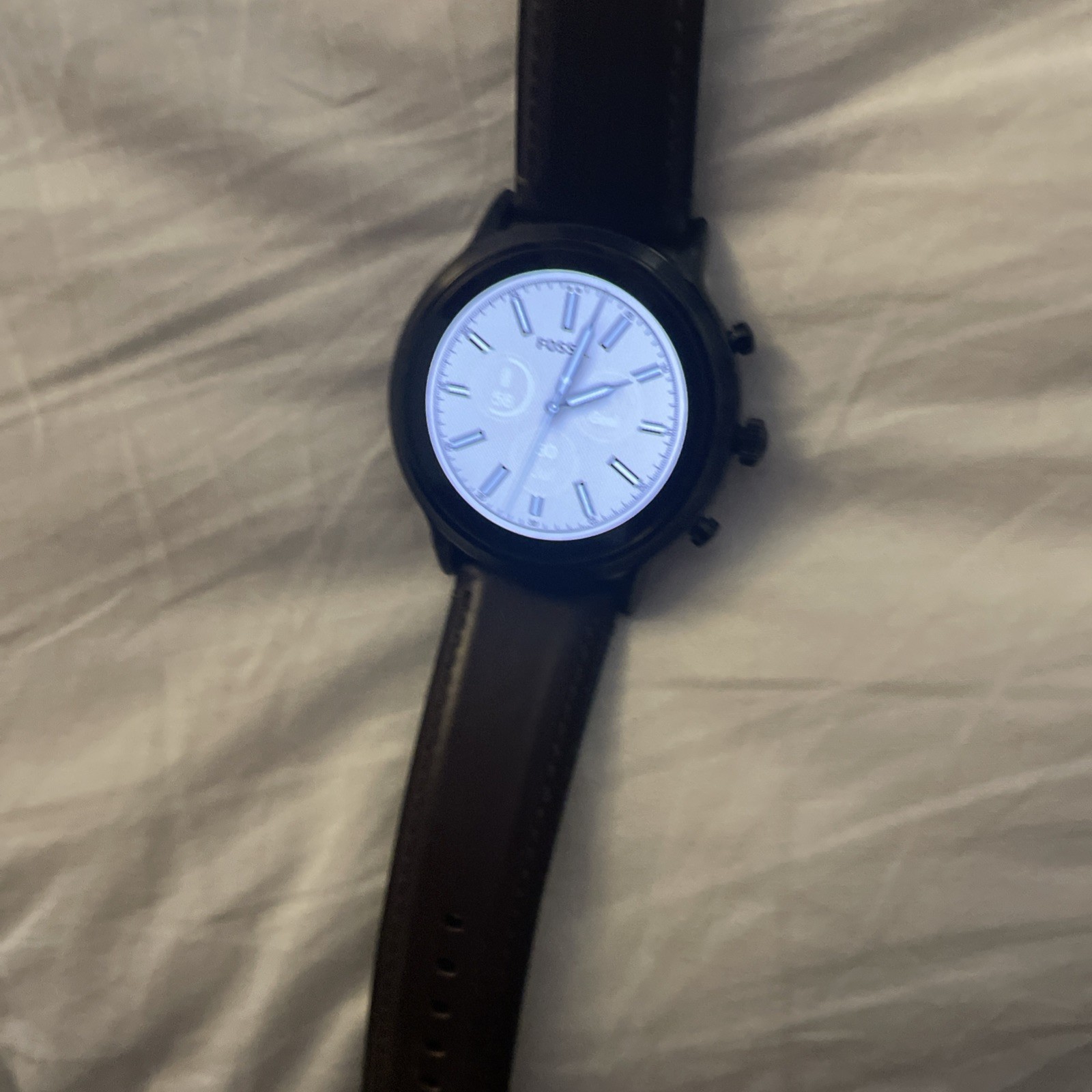 Fossil Smartwatch Carlyle HR 4258 Gen 5 Black/Brown – Open Box