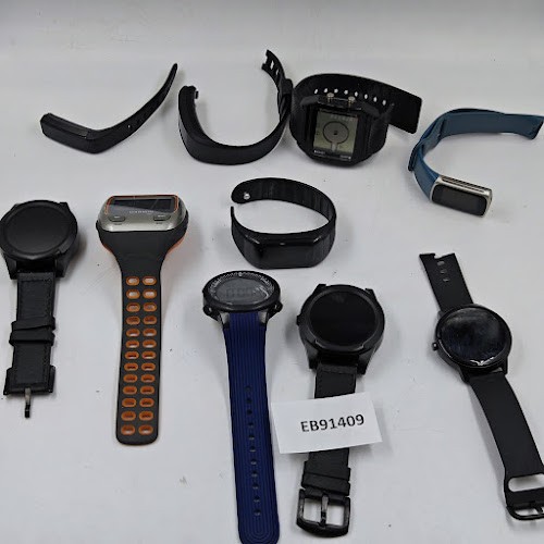 Lot of 10 Mixed Watches – Untested, Broken Bands, No Packaging