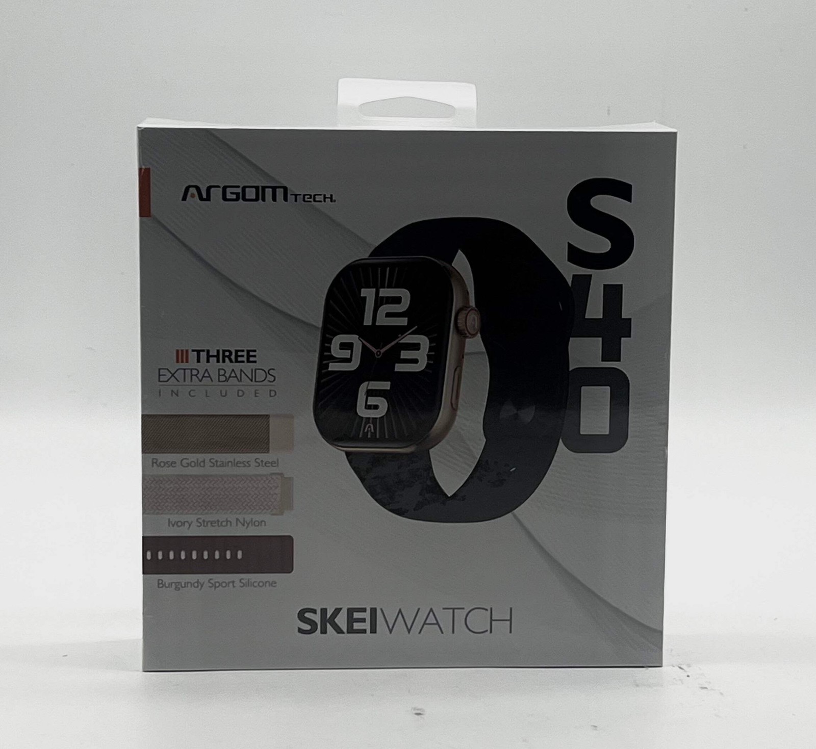 ArgomTech Skeiwatch S40 46.5mm Bluetooth 5.3 Rose Gold – New