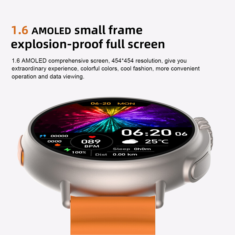 Luxury Smart Watch Business Men Women Wristwatch Fitness Tracker Sports Watch