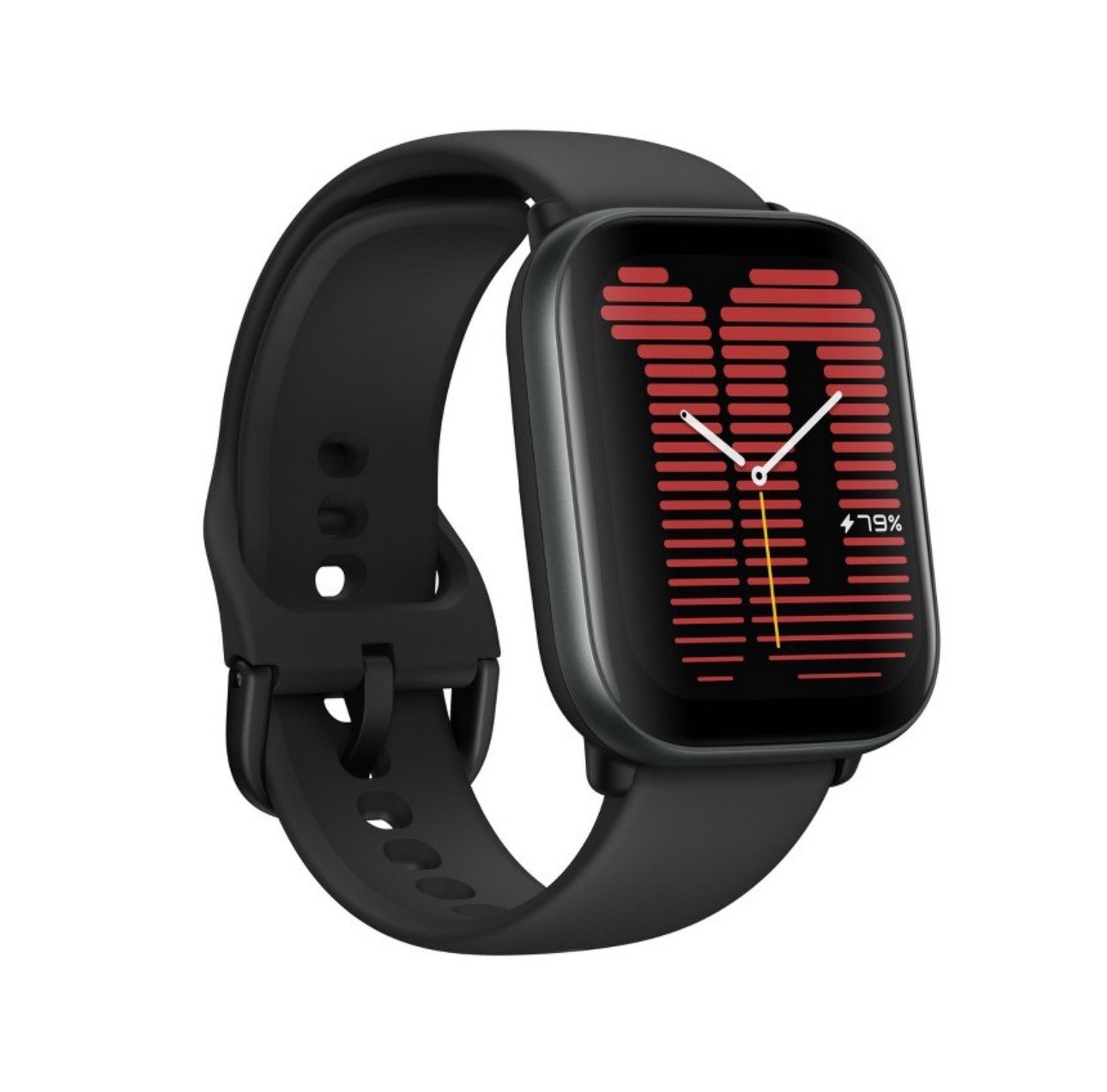 Amazfit Active Smartwatch, AMOLED Screen, Built in GPS, 14 Day Battery – Black