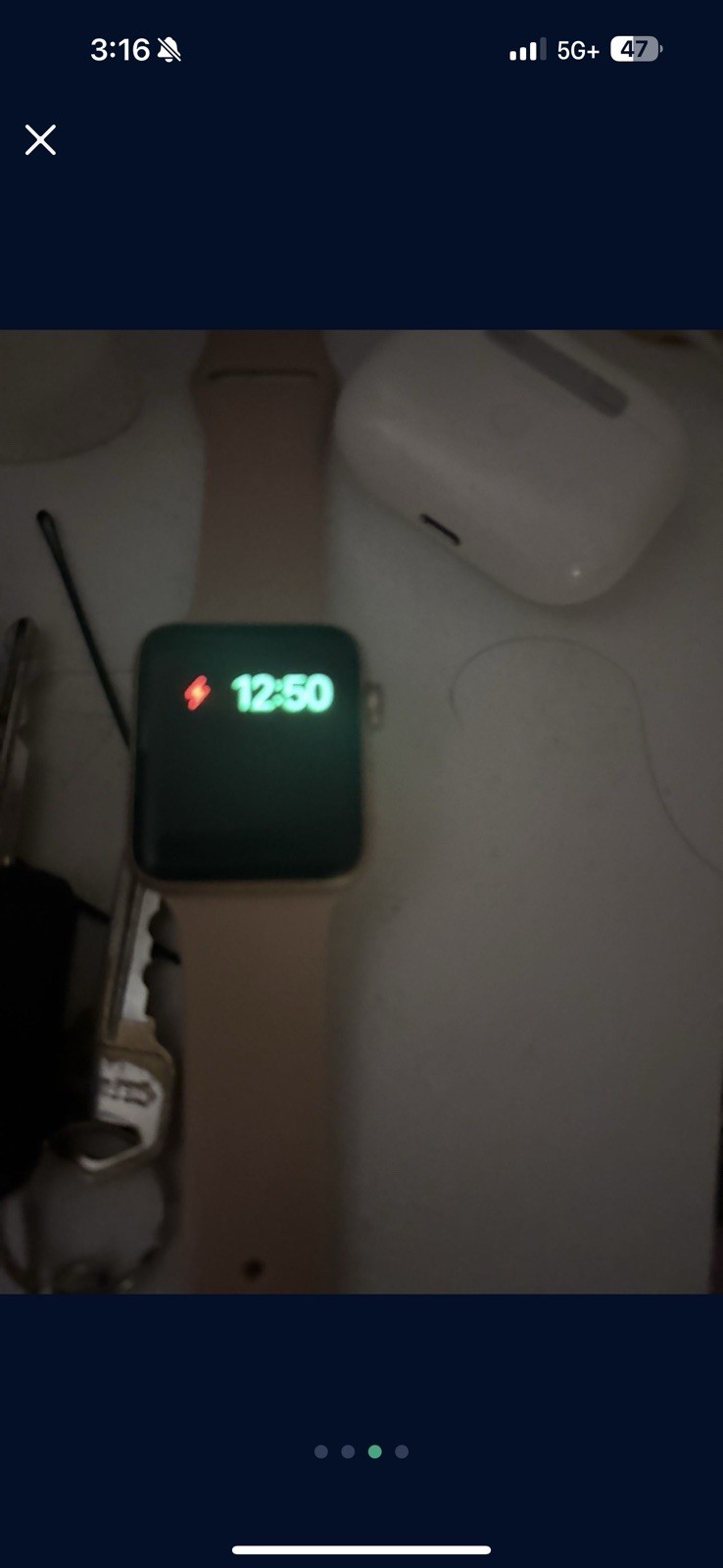 APPLE Watch Series 3 GPS LTE – 42MM Aluminum Case A1861 – Rose Gold