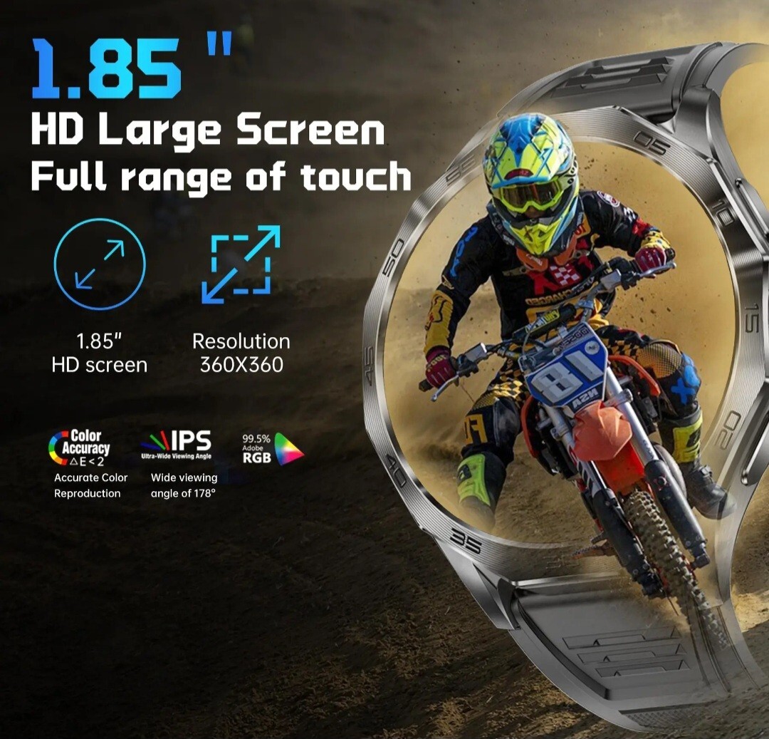 Multifunctional Smart Watch For Men /military smart watch, Touch Screen Digital.