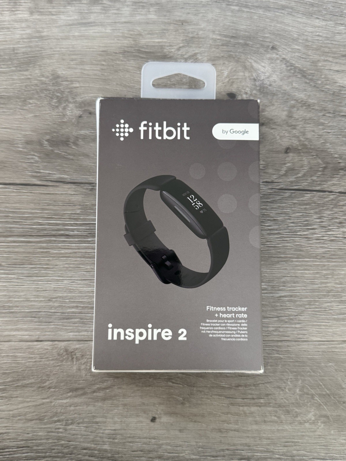Fitbit Inspire 2 Fitness Activity Tracker + Heart Rate Monitor FB418 Black
