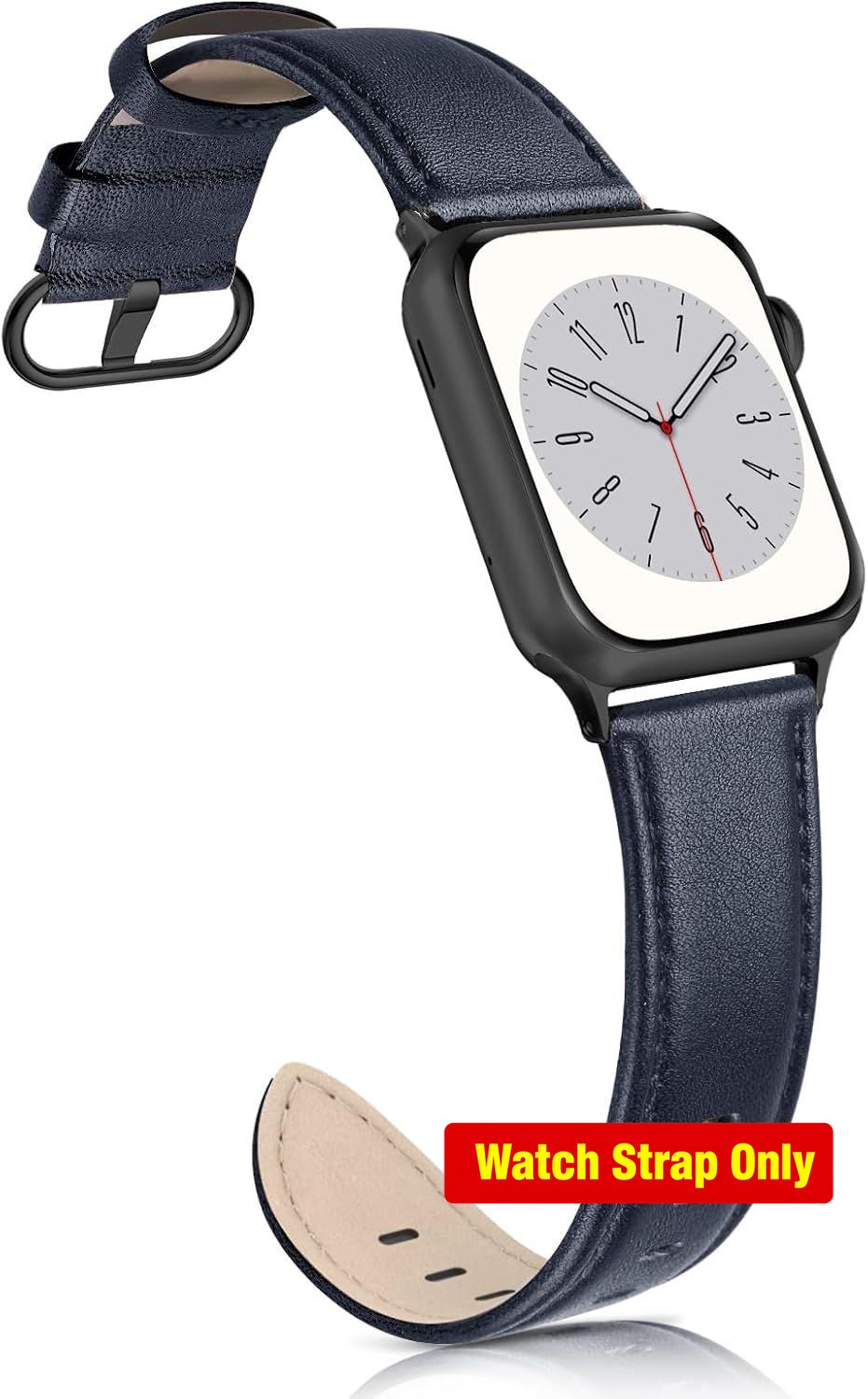 Genuine Leather Strap Compatible with Apple Watch Series 10 38mm 40mm 41mm