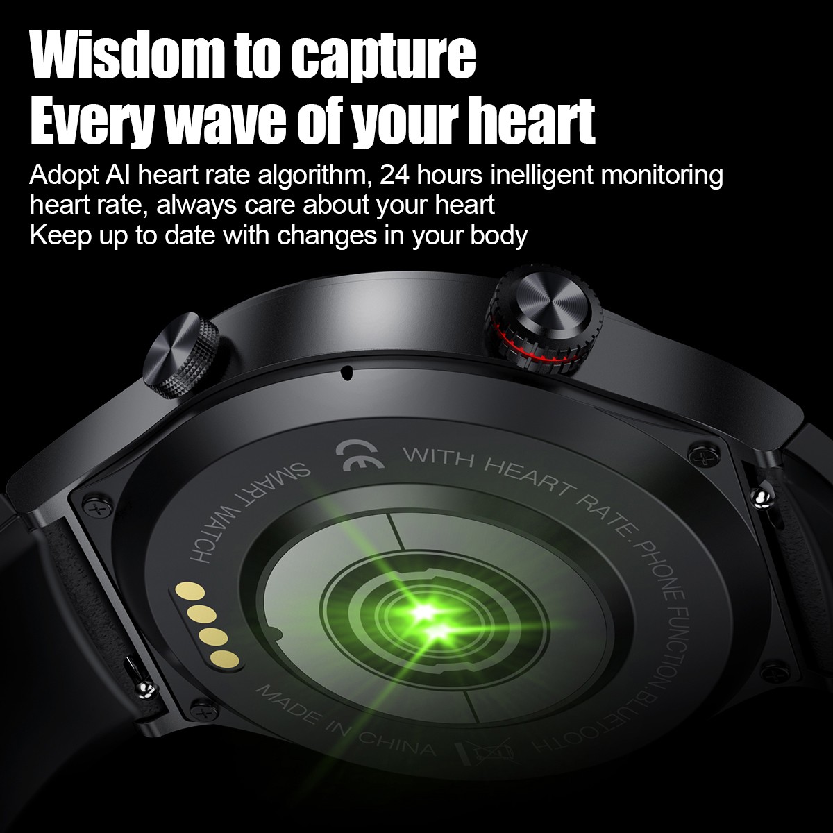 2024 Smart Watch Men Waterproof Smartwatch Bluetooth for iPhone Android Samsung