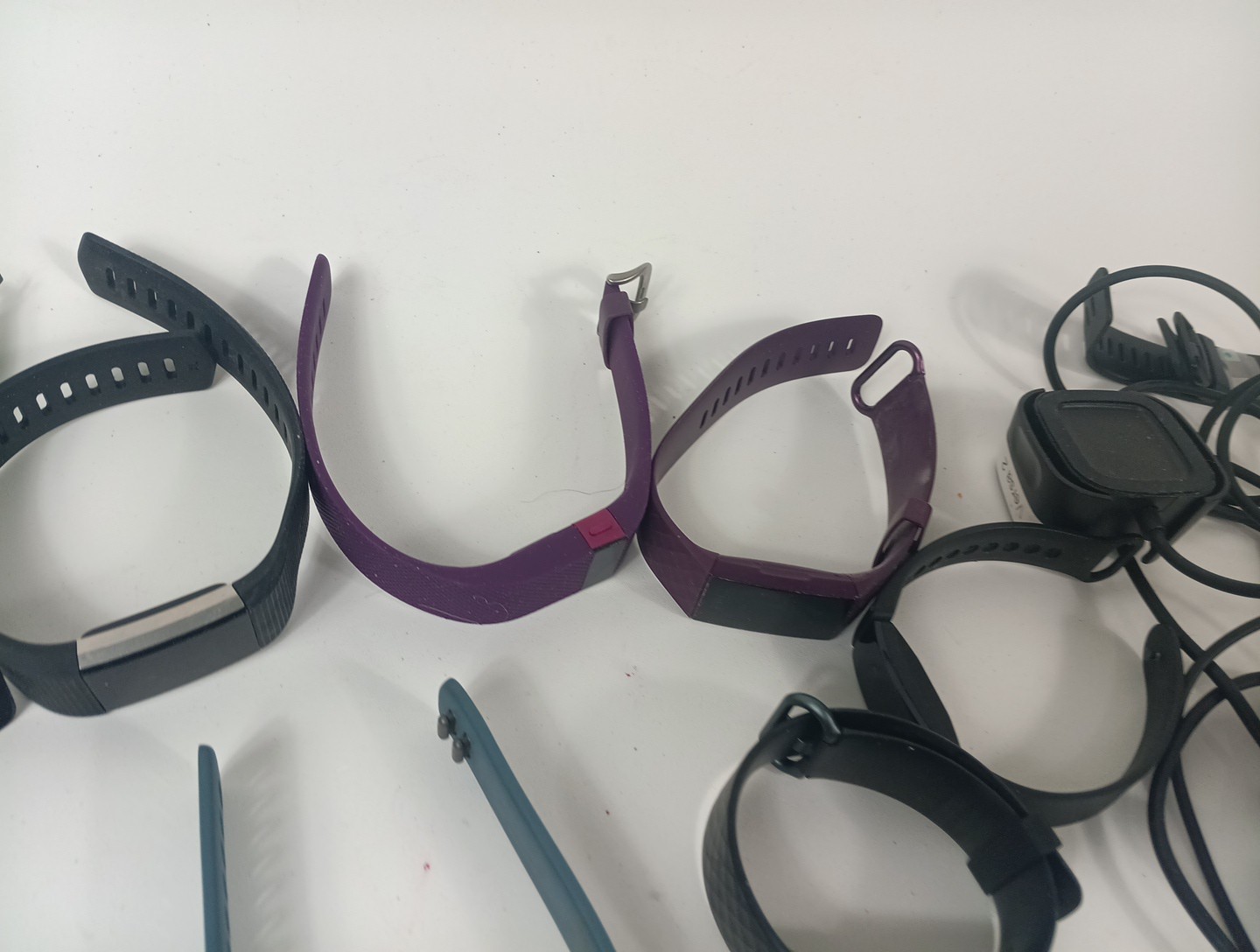 Lot of 11 Fitbit Smart Watches Untested Parts/Repair Mixed Condition Sold As-Is