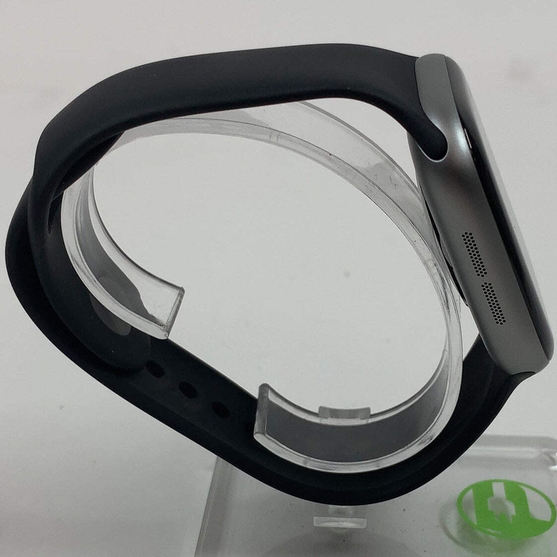 GPS Only Apple Watch Series 11 46MM Silver Aluminum Dark Gray Sport Loop