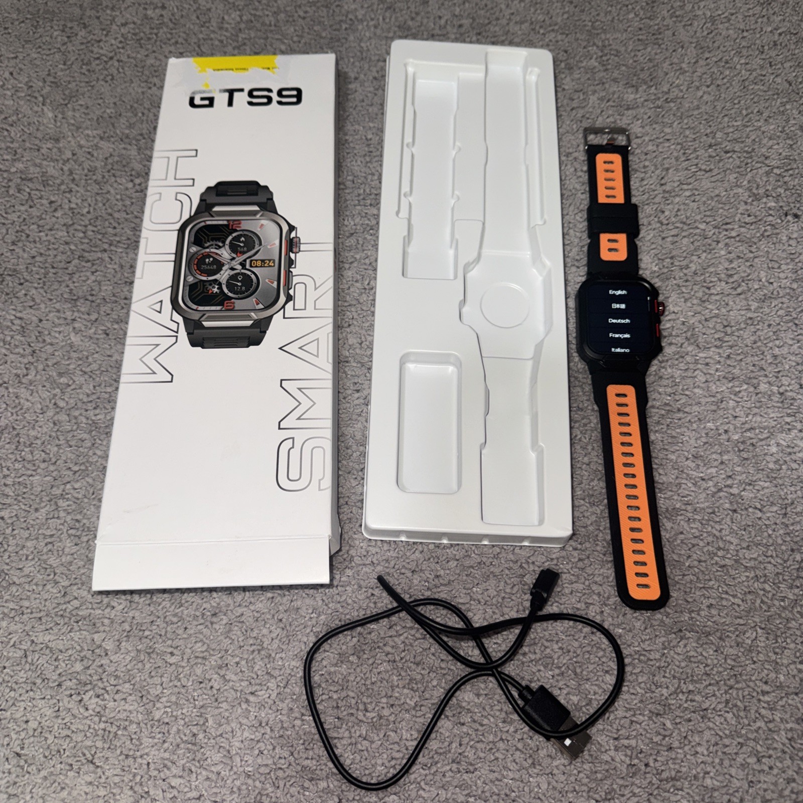 1.96″ Fitness Smart Watch with Heart Rate/Blood Oxygen/Sleep Monitor Wesocfit