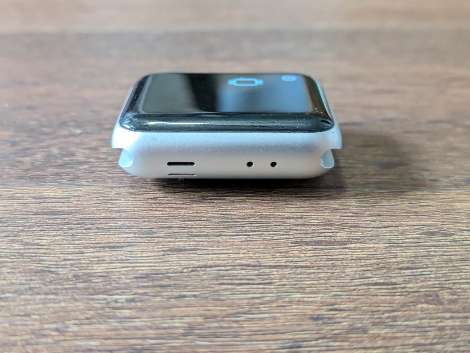 Apple Watch Series 3 38mm Aluminum Case with Light Blush Sport Band -S/M