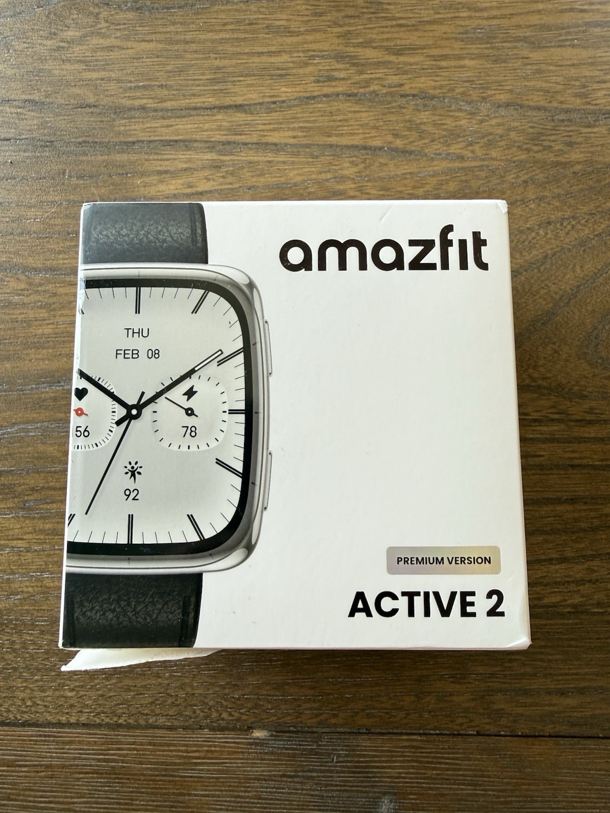 Amazfit – Active 2 – Premium – Smart Watch (Square) – Open Box