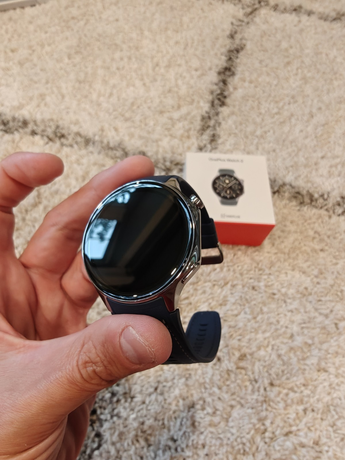 OnePlus Watch 2 Smart Watch – WearOS AMOLED with extra band