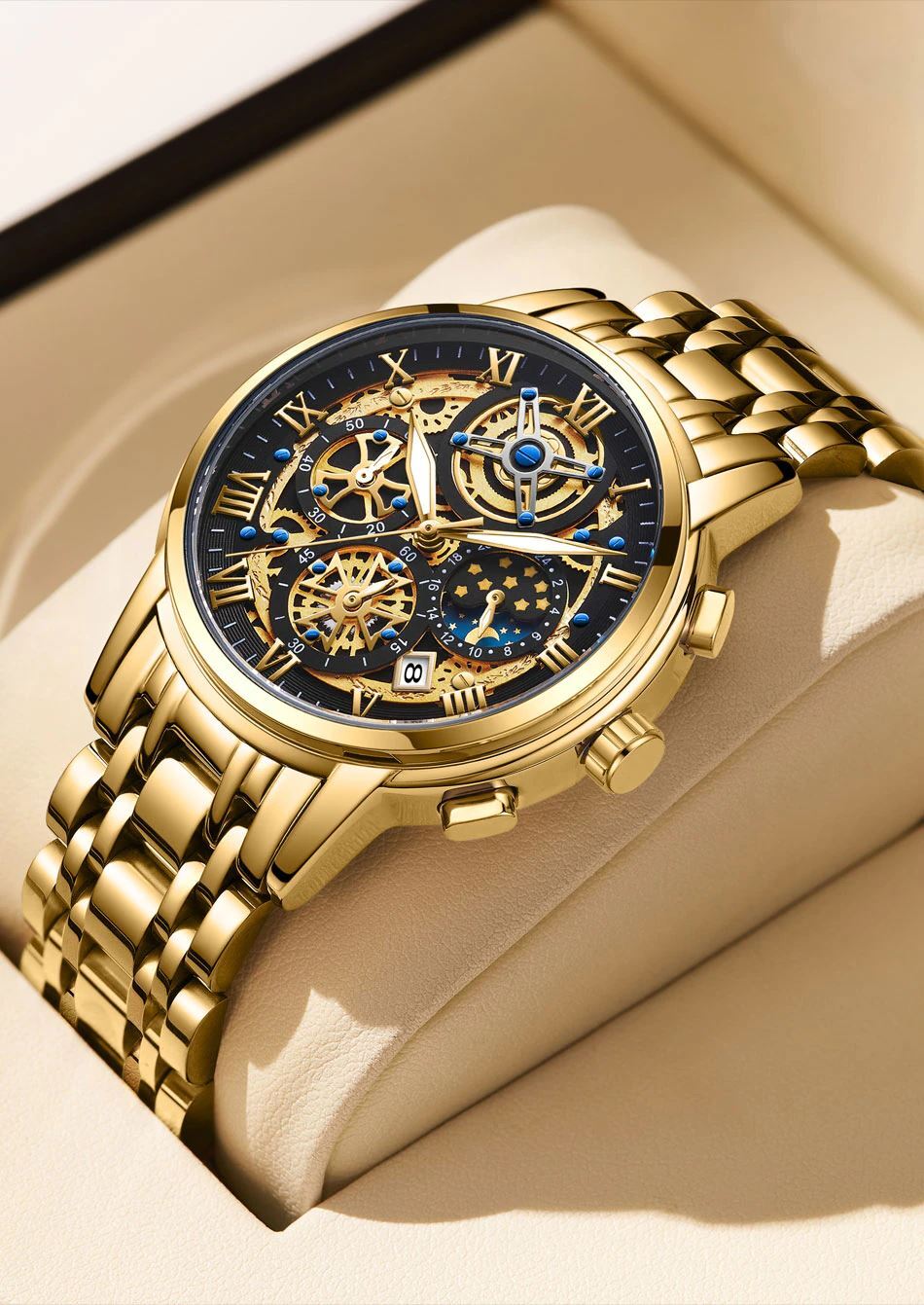 2023 Luxury Men Quartz Watch Fashion Business Casual Sports-DT8973