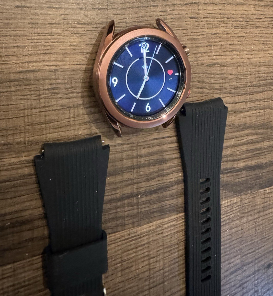 Samsung Galaxy Watch 3 SM-R855U 41mm Bronze (LTE) Unlocked Very Good (READ)