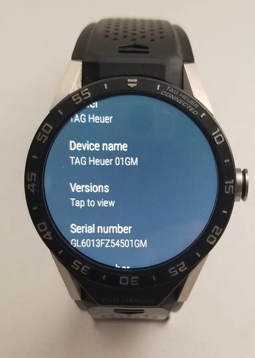 Tag Huer Connected Series 1 Luxury Smart Watch SAR8A80 ☆ Excellent Condition ☆
