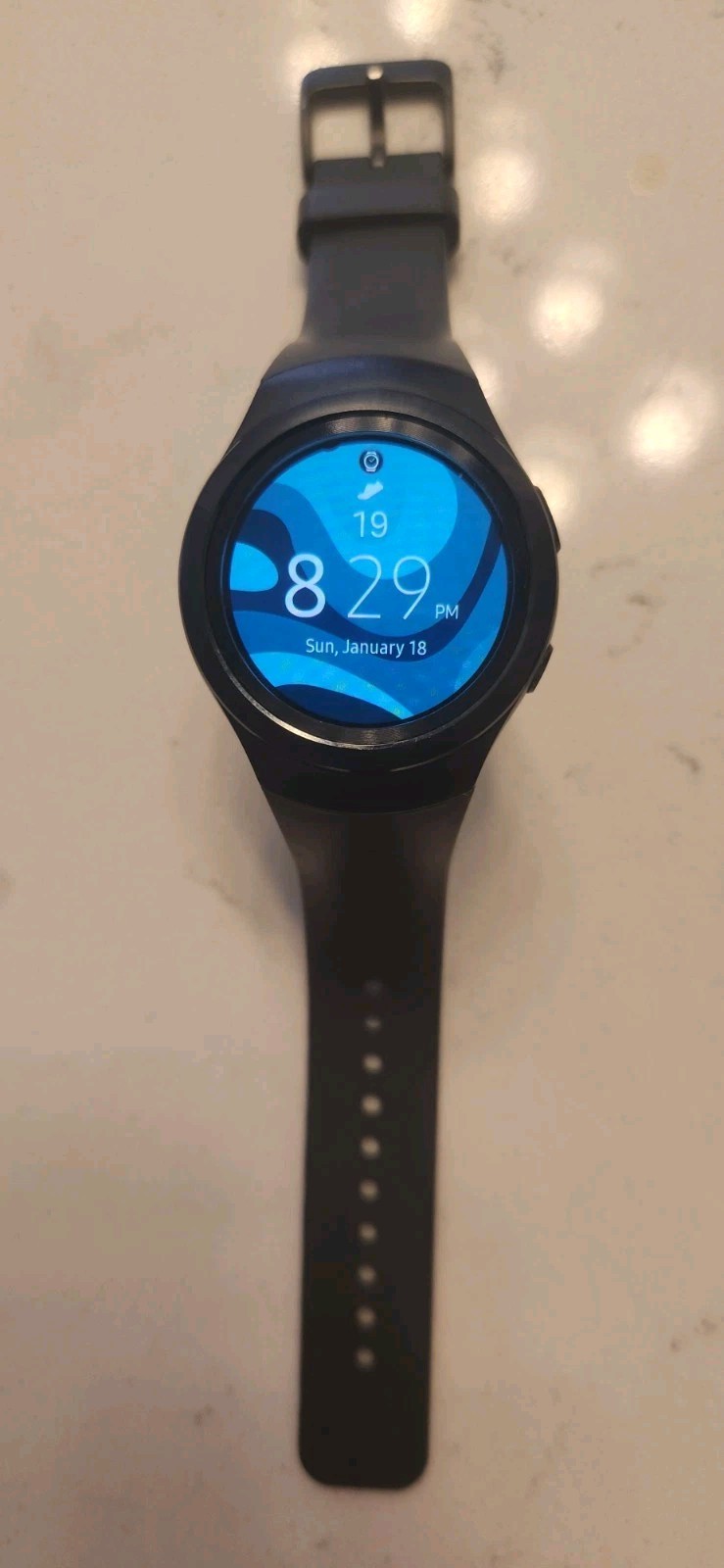 Samsung Galaxy Gear S2 SM-R720 Smart Watch Dark Grey With Charging Plate