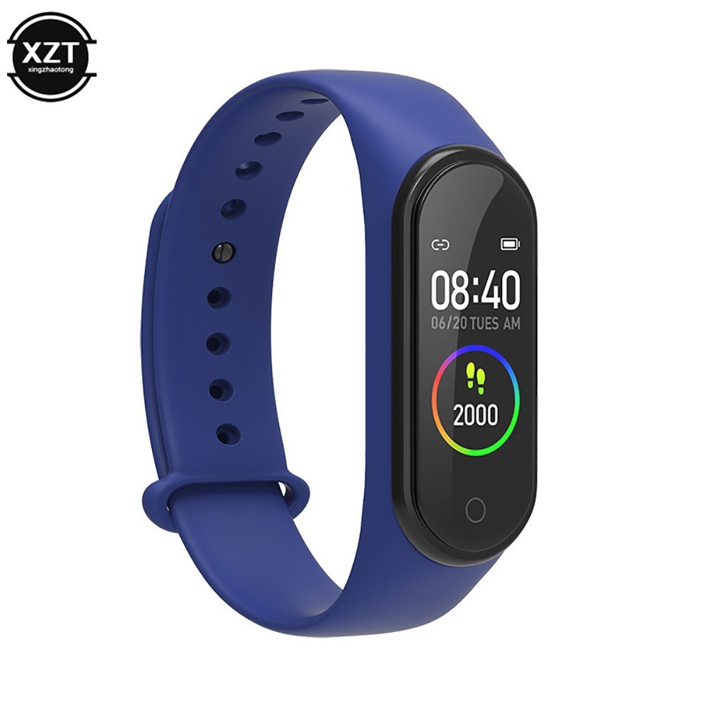 M4 Smart Watch Fitness Tracker Band Blood Pressure Heart Rate Wristband