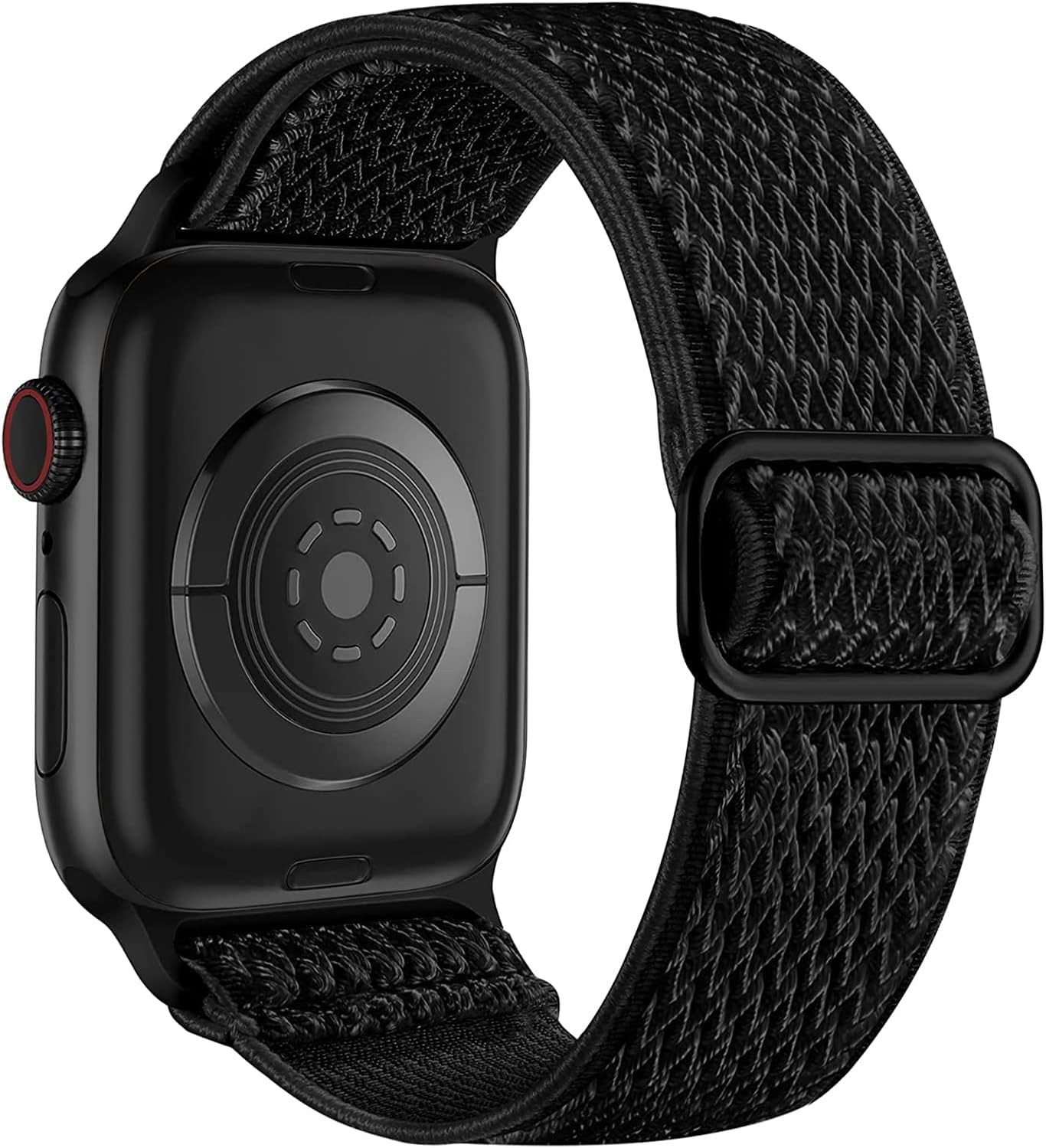 Stretchy Nylon Solo Loop Strap for Apple Watch Series 11 38/40mm Compatibility