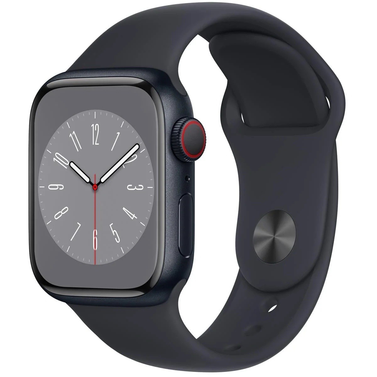 Apple Watch Series 8 45mm Aluminum Case Smartwatch – Midnight (MNVL3LL/A)