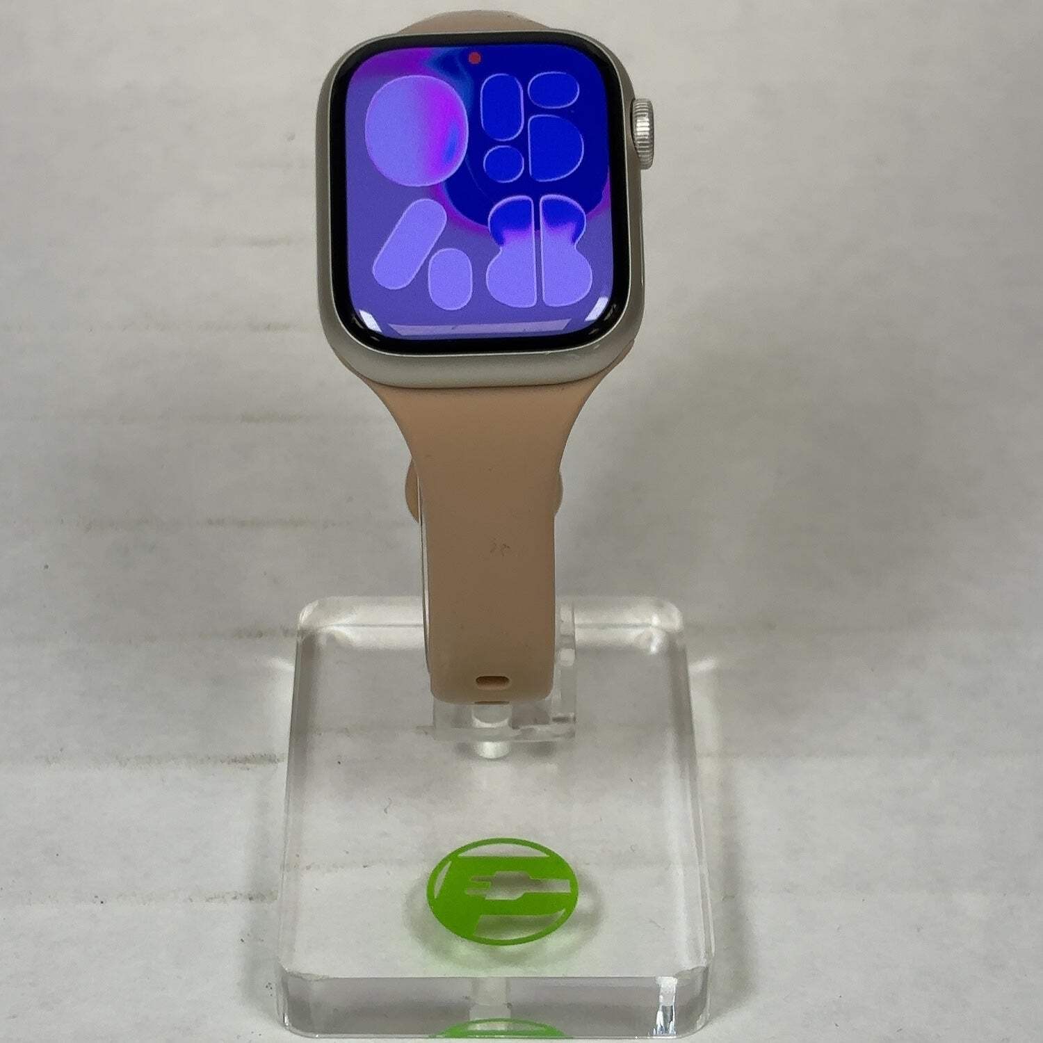 Unlocked Apple Watch Series 9 41MM Starlight Grey Nike Sport Loop MRHN3LL/A