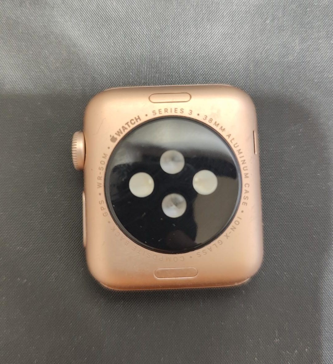 APPLE Watch Series 3 GPS 38MM Aluminum Case A1858 Rose Gold 1495
